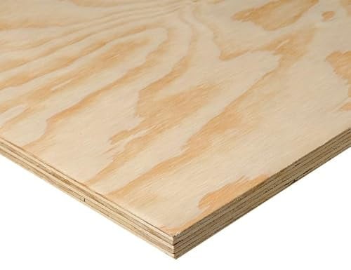 Pannello Multistrato marino fenolico in legno di pino - spessore 15 mm - Compensato in varie misure (da verniciare, cm. 60x120)