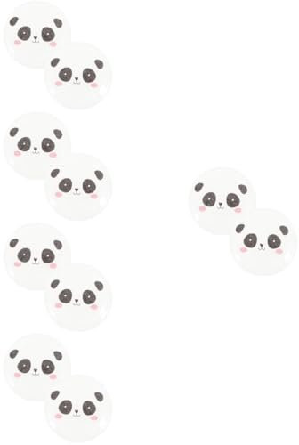 Baluue 5 Paare Aufkleber Mit Eisaugen Kalte Augenpads Wiederverwendbare Augenpads Cooles Augenpad Augeneis-kühlkissen Sommer Kühlende Augenklappe Kalte Augenflecken Gel Transparent