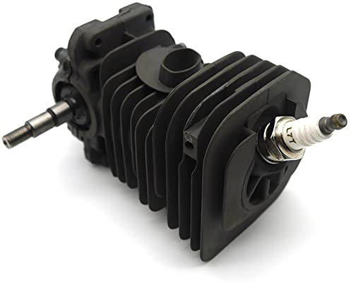 SAANICH Kit d'assemblage de Piston de vilebrequin de cylindre de moteur de 38 MM 40 MM adapté for les pièces de rechange de reconstruction de tronçonneuse de jardin de Husqvarna 137 142(HUS142 40MM)