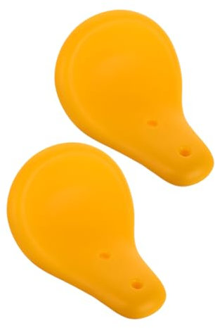 BESPORTBLE 2pcs Outdoor Fitness Seat Plastic Replacement Seat Pad for Playground Seesaw Boys and Girls Play Area Equipment Seesaw Component