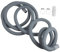 LABRIMP Washing Machine Drain Hose Extension Kit Flexible Dark Grey Hose Clamps for Efficient Drainage User Friendly Installation Compatible with Brands Long