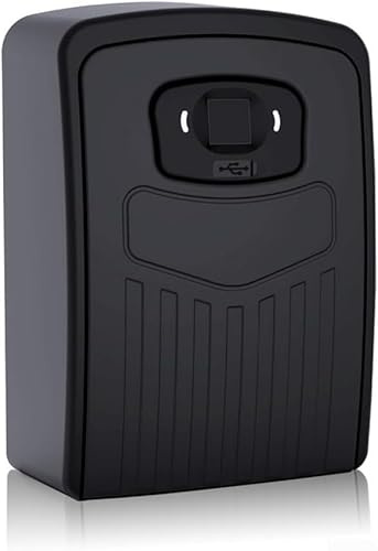 Yelvera Sichere Smart-Schlüsselbox mit Fingerabdruck-Technologie für Tuya-App-Kompatibilität für einfachen Zugriff für den Außenbereich, elektronischer Schlüsselsafe