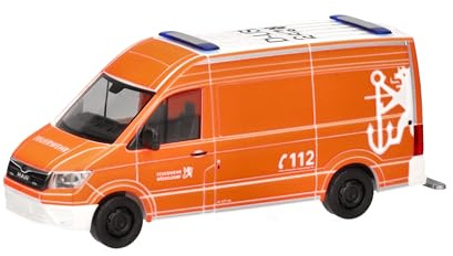 Herpa 098298 | MAN TGE Kasten Hochdach | Feuerwehr Düsseldorf | 1:87
