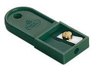 Faber-Castell Minenspitzer für Druckbleistift 50-41, Handbuch, Kunststoff, Grün, Spitzer, Bleistiftspitzer