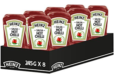 Heinz Hot Chilli Top Down - 245 g (8 Pezzi)