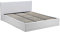 WEBER INDUSTRIES Lit Coffre Barcelona 160x200 + 1 sommier/Blanc
