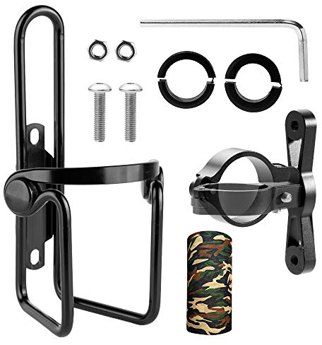 The Friendly Swede Porte Bidon de Vélo en Alliage d’Aluminium (Lot de 2 Porte Bouteilles) - GARANTIE A VIE … (Lot de 2)