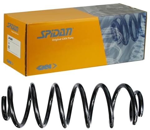 Fahrwerksfeder hinten SPIDAN u.a. passend für SEAT LEON VW PASSAT | 86486 Kompatibel mit Leon (1P1),Passat B6 Variant (3C5)