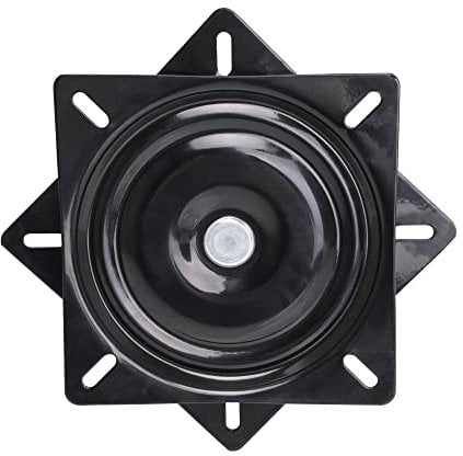 BQLZR 6.1inch A3 Steel Plate Black Ball Bearing Swivel Chair Swivel for Furniture