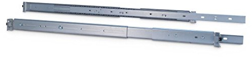 Inter-Tech 48.3 Telescopic Rail Set 650 mm 2U Silver