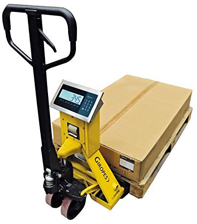 Transpalette peseuse Baxtran certifiée avec impression TP410 (2000Kgx500g)
