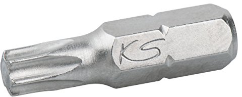 KS Tools 918.3054 Mini inserti 1/4 per viti Torx T10, 18 mm