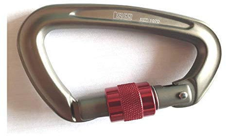 LACD Screw Krabiner 1070 grau - EN12275 2013