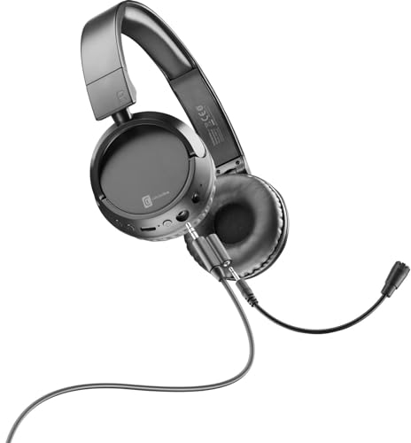 cellularline - Home & Office - Task - Cuffia con Microfono Rimovibile