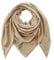 CODELLO Damen Edles Logo-Tuch aus Baumwolle und Modal CAMEL MEDIUM Onesize