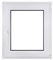ECOPROF Kellerfenster | Langlebiges Kunststoff-Fenster | Maße 60x80 cm (600x800 mm) | Dreh-Kipp Fenster DIN Rechts | Farbe: Walnuss | 70mm Profil