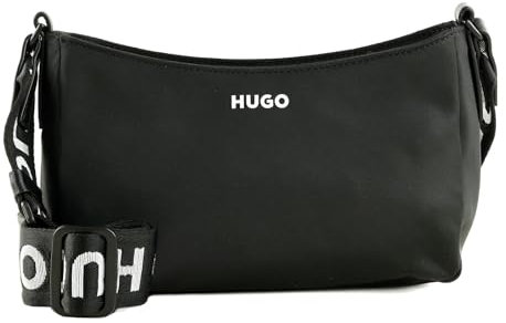 HUGO Damen Bel Sm Hobo-n, Schwarz, Einheitsgröße EU