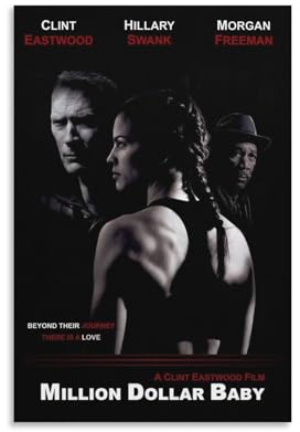 Filmposter aus dem Jahr 2000er Jahre, Sport, Drama-Filme, Millionen-Dollar-Baby-Film, Druck, Fotokunst, Malerei, Leinwand, Poster, Heimdekoration, Poster, 20 x 30 cm