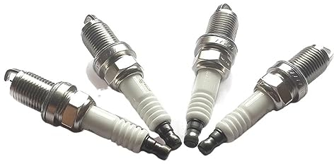O 4 PCS Passend for RENAULT MODUS Passend for TWINGO 2 Passend for LOGAN 1 Zündkerze aus Iridiumlegierung Iraurita-Zündkerzen BKR6EGP