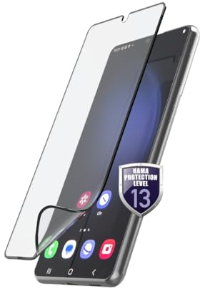 Hama Displayschutz Samsung Galaxy S24 (Schutzfolie Smartphone, Cover Samsung Galaxy kratzfest, Schutzglas blasenfrei, Displayschutzfolie Handy ultradünn, Fullscreen Displayschutzglas S24)