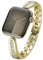 LUXIMAL Correa compatible con Apple Watch para mujer de 38 mm, 40 mm, 41 mm, 42 mm, 44 mm, 45 mm, color dorado
