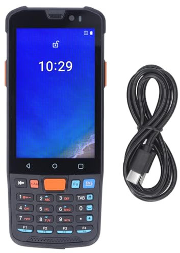 Barcode-Scanner, 4G WiFi Bluetooth 1D 2D Barcode-Scanner Computer Handheld-Datenterminal Barcode-Scanner-Datenterminal für Android