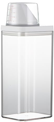 Waschmittel Aufbewahrung Waschpulver Aufbewahrungsbox Waschmittel Dosierhilfe Waschmittelbox Waschpulver Box Dosierhilfe Waschpulver WaschmittelbehäLter BehäLter Waschmittel Spender (1500 ml)