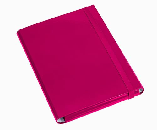 Interdruk Heftbox Sammelbox A4+ mit Gummizug - Fuchsia