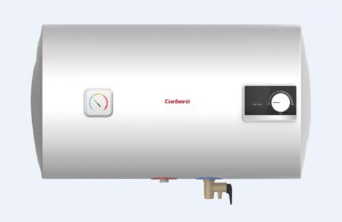 Corberó - Termo Eléctrico Capacidad 74L, CTMA80H, Termo Eléctrico Horizontal, Tanque de Acero, Perfil M, Eficiencia Energética C