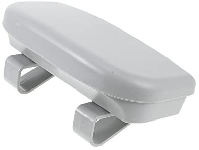 iplusmile Multifunctional Car Eyeglasses Holder and Visor Organizer Grey Convenient Storage for Sunglasses Compatible Car Models