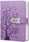 Herzförmiger Baum Tagebuch mit Schloss – 244 Seiten, A5 (5.8“ x 8.4”), PU-Leder, Tagebuch mit Zahlenschloss Lesezeichen – Lavendel – Ideal für Notizen, Planer und kreatives Schreiben