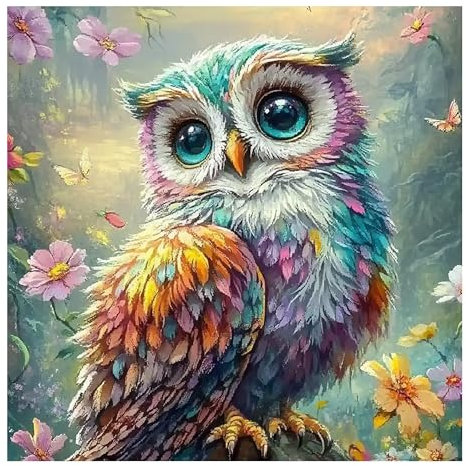 FZSECRIU 1 Stück diamond painting kinder，diamond painting kinder ab 10 jahre，dimond painting bilder，diamant painting