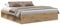 vidaXL Bettgestell ohne Matratze Artisan-Eiche 180x200cm Holzwerkstoff