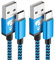 Yosou USB C Charger Cable 3M 2Pack USB A to USB C Type C Charger Fast Charging 3A Lead Nylon Braided for Samsung Galaxy S22 S21 S20 fe S10 A14 A13 A54,Huawei,Google Pixel 8 7 6 6a,Xiaomi, PS5,Switch