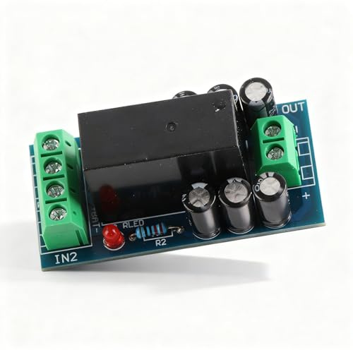 12V Notstrom Umschaltmodul, automatischer Netzumschalter, 5A Stromstärke, 150W Leistung - Hohe Zuverlässigkeit & stabile Leistung, ideal für Wohnmobil, Inkubator & Computer, automatische Batterie