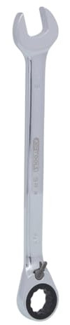 Ks Tools 503.4685 - Clé mixte à cliquet réversible - Gamme GEARplus® - 1/2'' - En chrome Vanadium - Finition Satinée