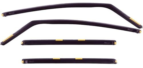 HEKO-25340 (4 Pieces) Wind Deflectors Fits Vauxhall Zafira 1999 - 2005 5-Door MPV