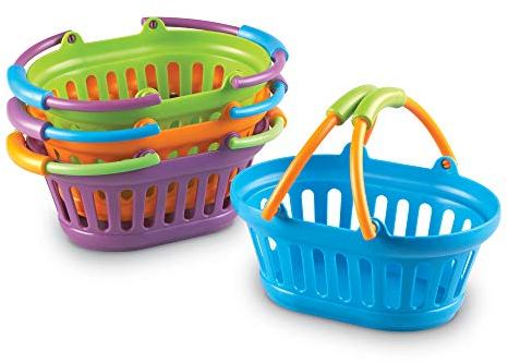 Learning Resources New Sprouts Einkaufskörbe (Set mit 4 Stück)