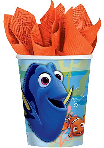 Finding Dory 9 Ounce Paper Cups by Amscan