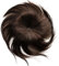 CAISHA 100% ECHTHAAR Toupet Haarersatz Hair Toppers Haarteil Haarverdichtung Haarverlängerung Dunkelbraun H1103b