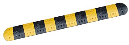 iProtect, Pro²Tect Fahrbahnschwelle SB-5, Geschwindigkeitsbegrenzung: 20 km/h, Länge 3 m, Vehrkehrsberuhigung, Bremsschwelle, Temposchwelle, Straßenschwelle, Gelb/Schwarz