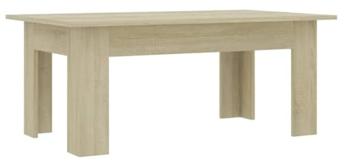 vidaXL Coffee Table Sonoma Oak 100x60x42 cm Engineered Wood
