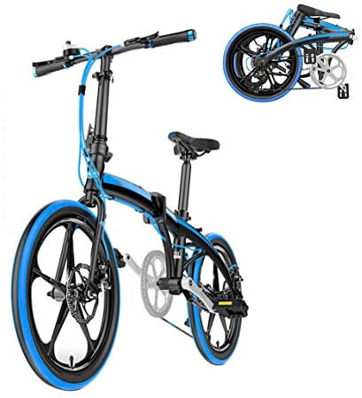 TYXTYX 20 Zoll Klapprad Klappfahrrad Klappfahrräder Fahrrad Faltrad, Cityräder für Damen & Herren,Klappräder Mountainbike, Nabenschaltung klappräder für Erwachsene