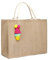 JOLLQUE Jute Strandtasche für Frauen, natürliche wasserdichte Sommer Pool Handtasche, Trip, Picknick Tote Taschen mit Griff.(Extra groß)