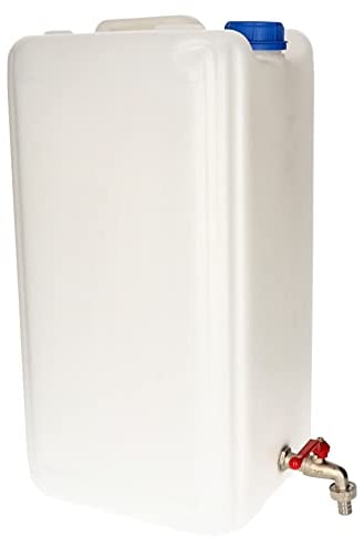 KOTARBAU Réservoir d'eau en Plastique pour Eau Potable avec Robinet en métal 30L