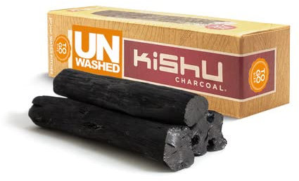 Kishu Charcoal 3 to-Go Sticks for Water Bottles Made by Japanese artisans. The Finest Activated Charcoal! Simply Boil Prior to use.