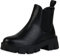 VAN HILL Damen Stiefeletten Plateau Boots Blockabsatz Profilsohle Schuhe Freizeit Booties Plateauschuhe 198962 Schwarz Total 40