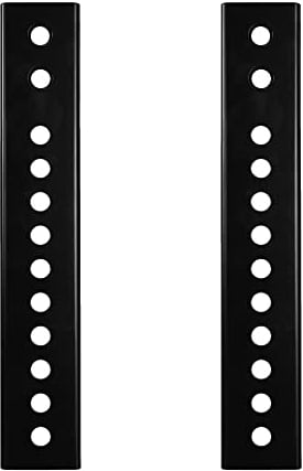 VIVO Vertical VESA Extender Plate Bracket Kit Designed for Low VESA Pattern TV’s, Fits TV Ceiling Mounts, 2 Brackets, Black, MOUNT-AD165