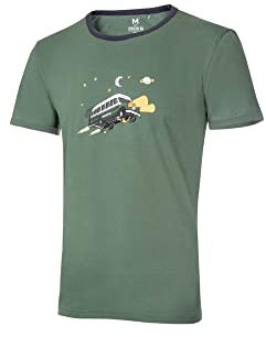 Ocun Herren Classic Organic Magic Bus T-Shirt, Green Duck, L