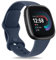 Oumida Armband für Fitbit Versa 3/4 und Sense/Sense 2 - Weiches Sport Ersatzband für Damen und Herren (L, Blau)